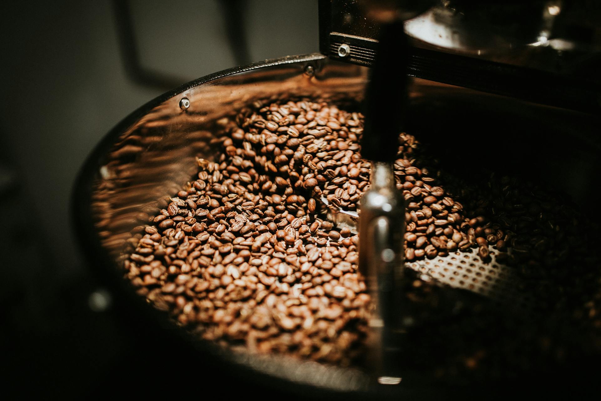 Proceso de tostado de café