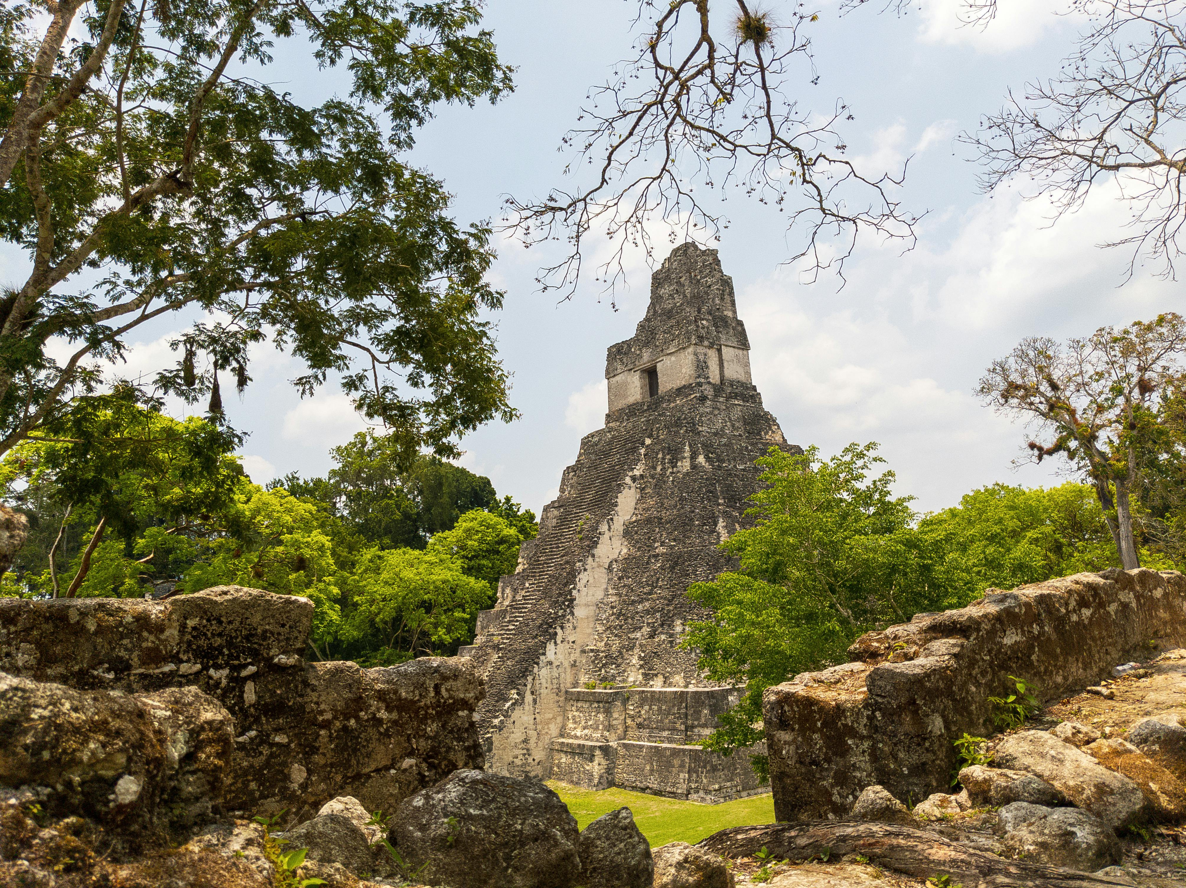 Templo maya de Tikal
